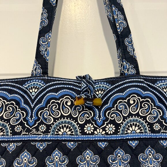 Vera Bradley Toggle Closure Tote in Calypso - Picture 3 of 10